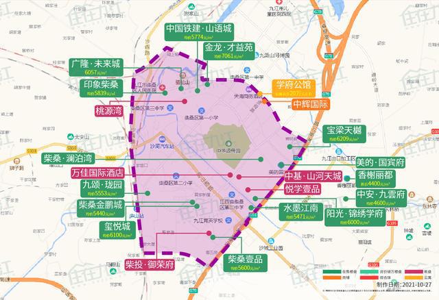 九江10月新房房價出爐！看看你想買的小區(qū)，價格跌了嗎？