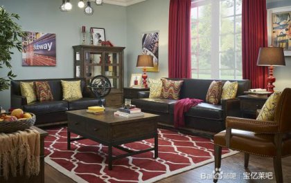 一組漂亮的美式風(fēng)格客餐廳軟裝，看過來！寶億萊軟裝